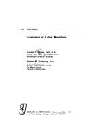 Economics of labor and industrial relations by Gordon Falk Bloom