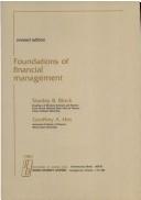 Cover of: Foundations of financial management by Stanley B. Block