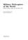 Cover of: Military helicopters of the world