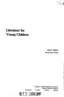 Cover of: Literature for young children by Joan I. Glazer