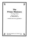 Cover of: The prime ministers, from Robert Walpole to Margaret Thatcher