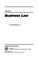 Cover of: guide to business law