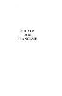Cover of: Bucard et le francisme by Alain Déniel