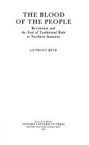 Cover of: The blood of the people by Anthony Reid
