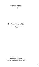 Cover of: Stalinodie: récit