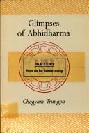 Cover of: Glimpses of abhidharma by Chögyam Trungpa