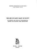 The life of Saint Mary of Egypt by Michèle S. de Cruz-Sáenz