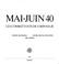 Cover of: Mai-juin 40