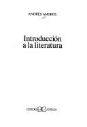 Cover of: Introducción a la literatura