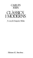 Cover of: Clàssics i moderns
