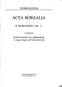 Cover of: Juntavadda og Assebakte by Povl Simonsen