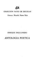 Cover of: Antología poética