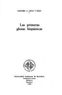 Cover of: Las primeras glosas hispánicas