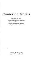 Cover of: Contes de Ghzala by Myriam Houri-Pasotti