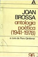 Cover of: Antologia poètica: 1941-1978