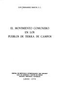 Cover of: El movimiento comunero en los pueblos de Tierra de Campos. by Luis Fernandez Martin