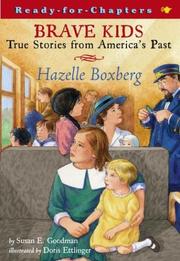 Cover of: Hazelle Boxberg (Ready-for-Chapters) by Susan E. Goodman
