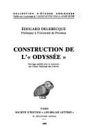Cover of: Construction de l'"Odyssée" by Edouard Delebecque