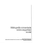 Cover of: Bibliografía comentada sobre seguridad social.