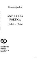 Cover of: Antologia poetica by Germán Gaudisa Gil