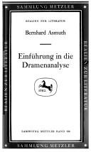 Einführung in die Dramenanalyse by Bernhard Asmuth
