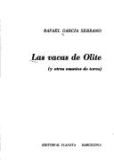 Cover of: Las vacas de Olite: (y otros asuntos de toros)