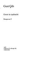 Cover of: Geest in opdracht