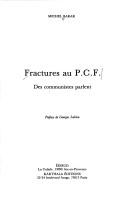 Cover of: Fractures au P.C.F. by Michel Barak
