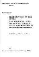 Cover of: Ferienzentren an der Ostsee by Reinhard Kurz