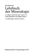 Cover of: Klockmanns Lehrbuch der Mineralogie.