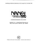 Cover of: Nancy 1900: Jugendstil in Lothringen : zwischen Historismus und Art déco : Ausstellung im Münchner Stadtmuseum vom 28. August bis 23. November 1980