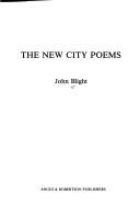 Cover of: The new city poems