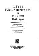 Cover of: ideas politicas del mexico independiente Leyes fundamentales de México by Mexico., Mexico.