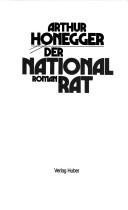 Cover of: Der Nationalrat: Roman