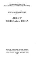 Cover of: "Dzieci" Bolesława Prusa