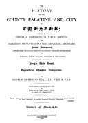 Cover of: The history of the county palatine and city of Chester by Ormerod, George