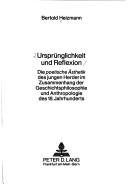 Ursprünglichkeit und Reflexion