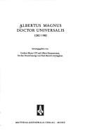 Cover of: Albertus Magnus, Doctor universalis: 1280/1980