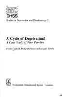 Cover of: A cycle of deprivation? by Frank Coffield