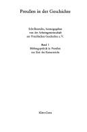 Cover of: Bildungspolitik in Preussen zur Zeit des Kaiserreichs