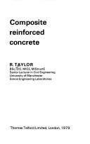 Cover of: Composite reinforced concrete