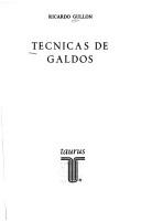 Cover of: Técnicas de Galdós