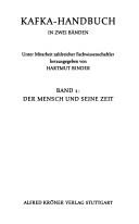 Cover of: Kafka-Handbuch in zwei Bänden