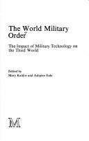 Cover of: The World military order | 