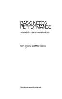 Cover of: Basic needs performance by Glen Sheehan