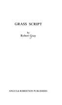 Cover of: Grass script