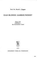 Cover of: blinde Jahrhundert