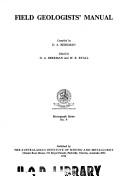 Field geologists' manual (Monograph series - Australasian Institute of Mining and Metallurgy ; no. 9) by D. A. Berkman, W. R. Ryall