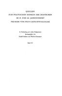 Cover of: Restauration und Frühliberalismus: 1814-1840