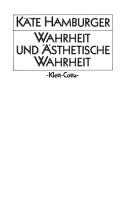 Cover of: Wahrheit und ästhetische Wahrheit
